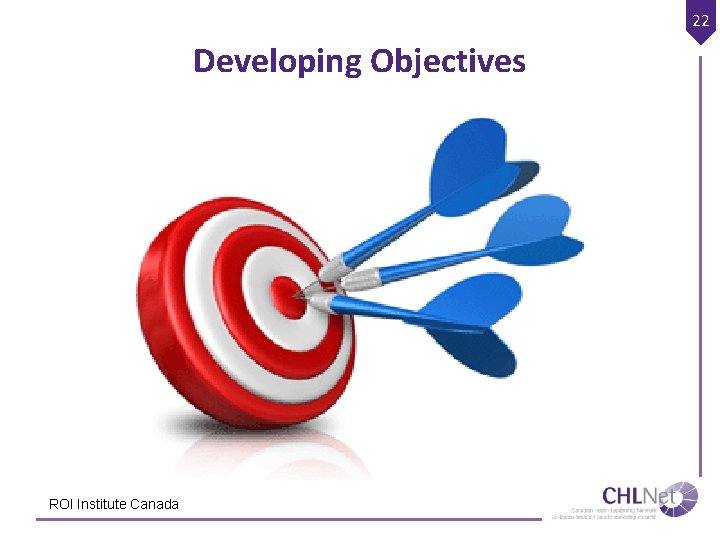 22 Developing Objectives ROI Institute Canada 