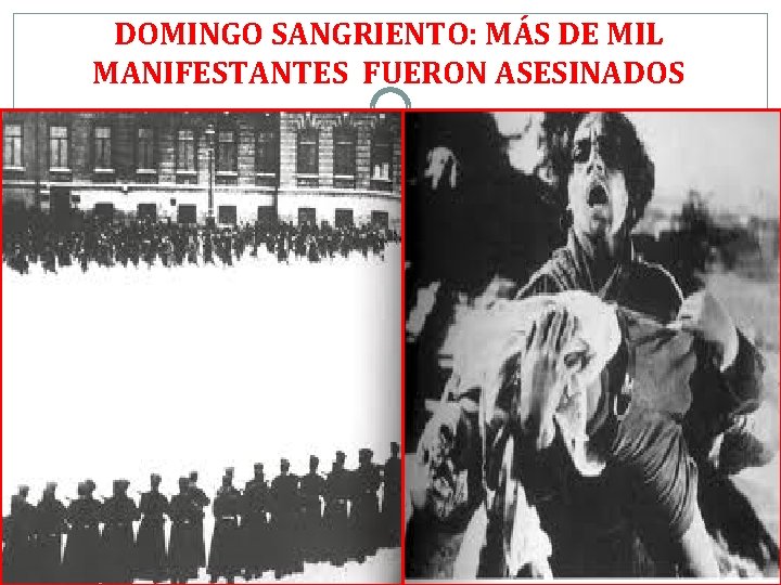 DOMINGO SANGRIENTO: MÁS DE MIL MANIFESTANTES FUERON ASESINADOS 