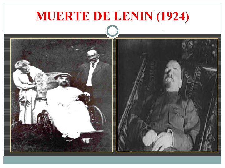 MUERTE DE LENIN (1924) 