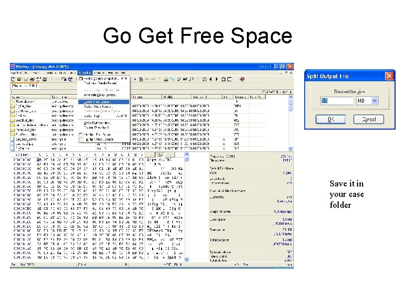 Go Get Free Space Save it in your case folder Go Get Free Space Save it in your case folder