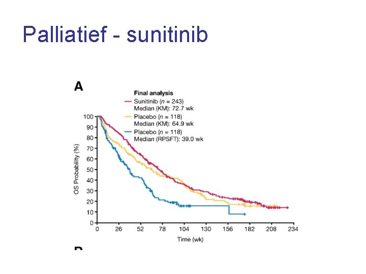 Palliatief - sunitinib 