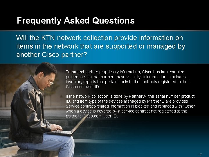 Frequently Asked Questions Will the KTN network collection provide information on items in the