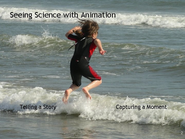 Seeing Science with Animation Telling a Story Capturing a Moment 2 