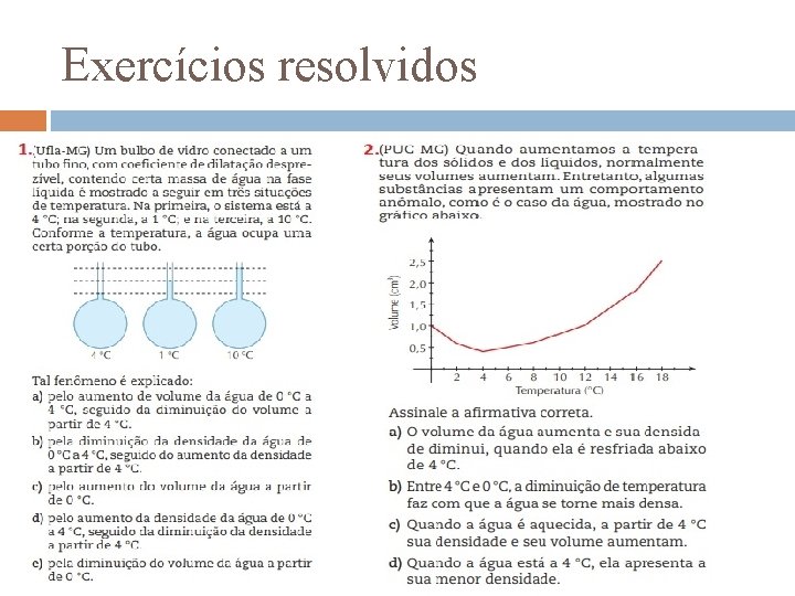 Exercícios resolvidos 