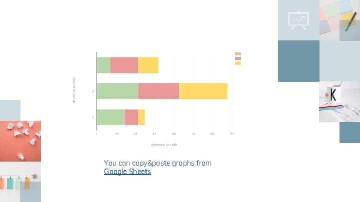 You can copy&paste graphs from Google Sheets 