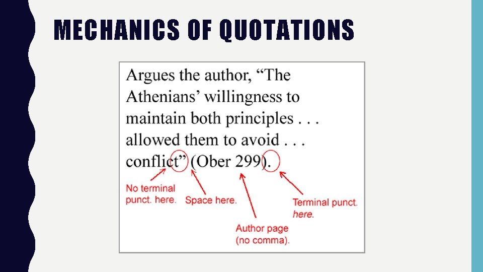 MECHANICS OF QUOTATIONS 