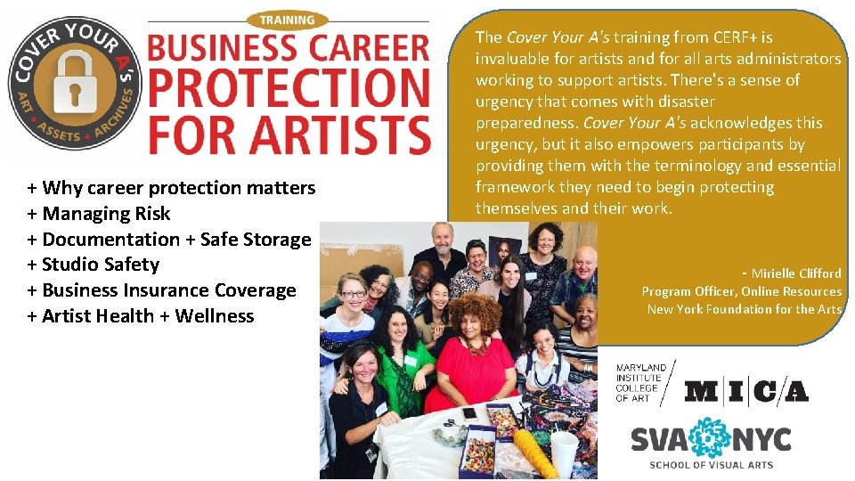 + Why career protection matters + Managing Risk + Documentation + Safe Storage +