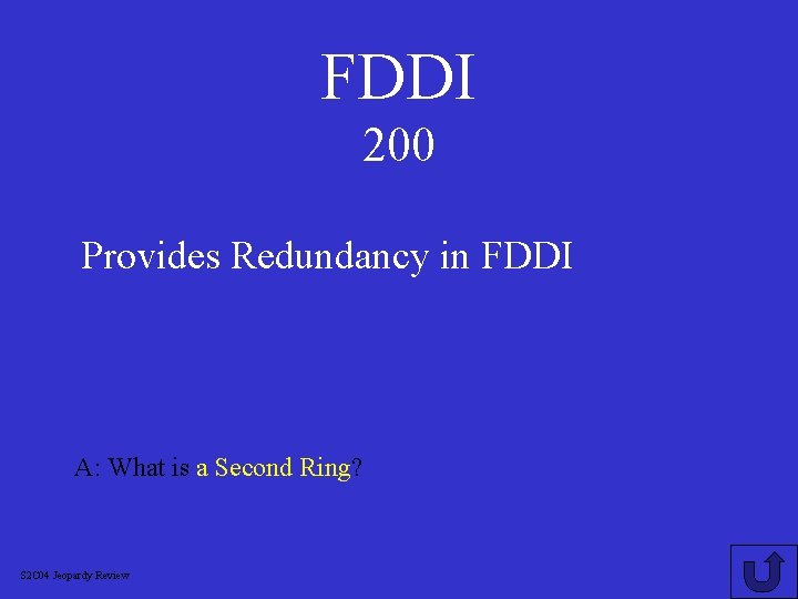 FDDI 200 Provides Redundancy in FDDI A: What is a Second Ring? S 2