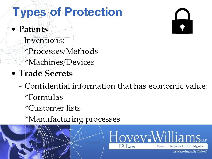 Intellectual Property IssueSpotting for General Practitioners Presented by