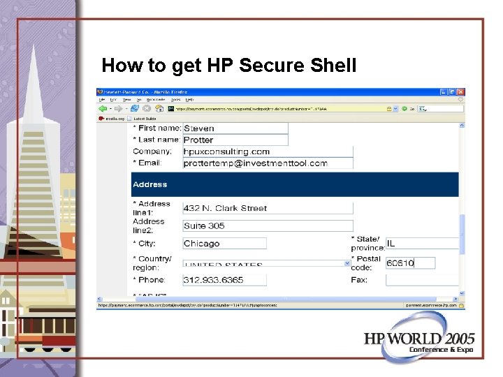 How to get HP Secure Shell 