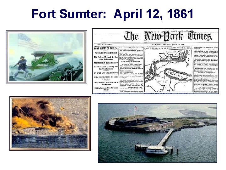 Fort Sumter: April 12, 1861 