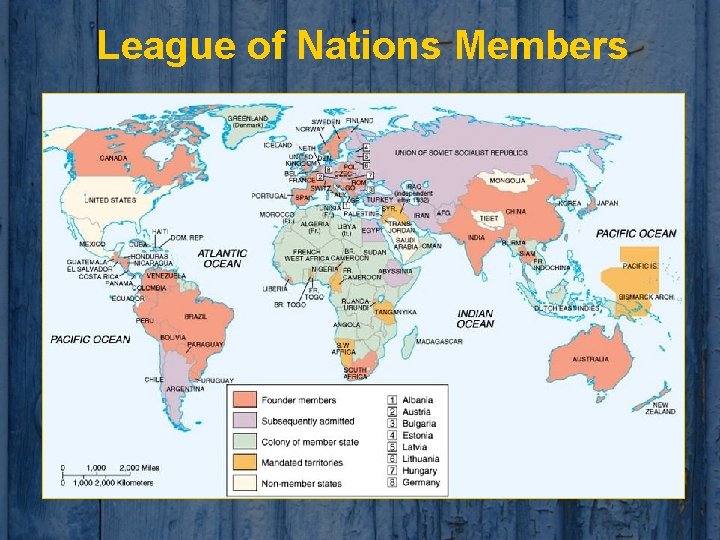 League of Nations Members 