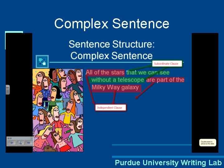 Complex Sentence Purdue University Writing Lab 