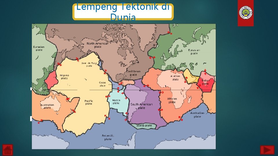 Lempeng Tektonik di Dunia 