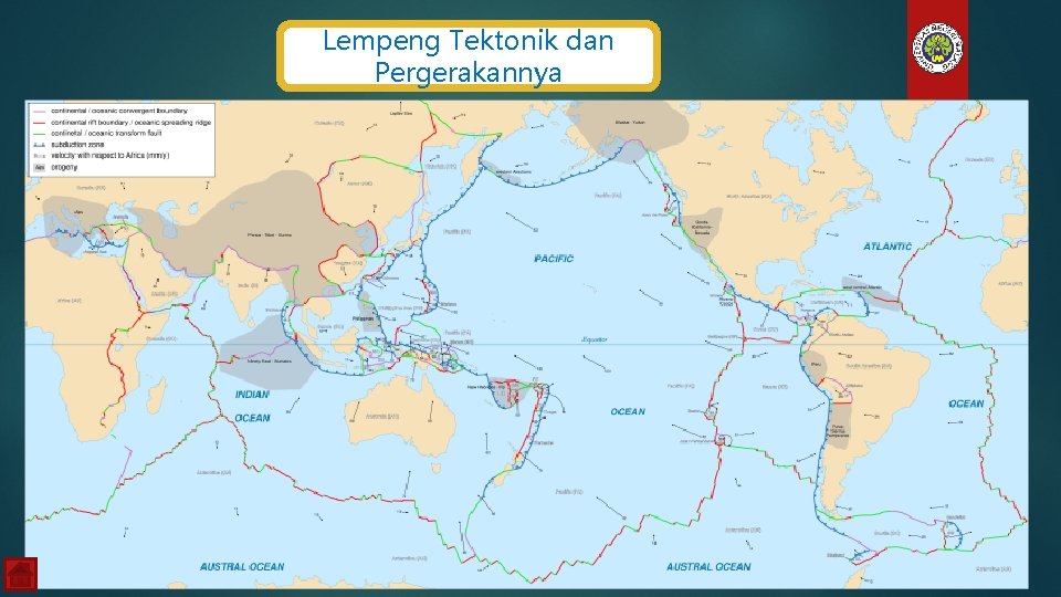 Lempeng Tektonik dan Pergerakannya 