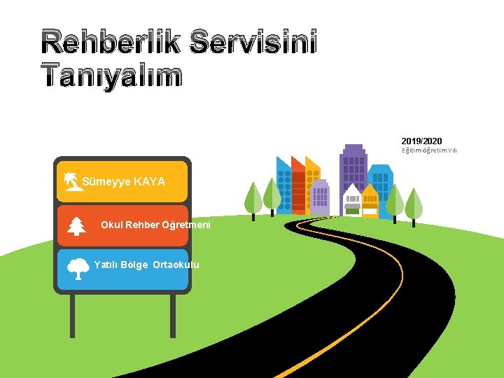 Rehberlik Servisini Tanıyalım 2019/2020 Eğitim-öğretim Yılı Sümeyye KAYA Okul Rehber Öğretmeni Yatılı Bölge Ortaokulu