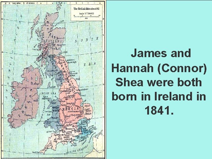 James and Hannah (Connor) Shea were both born in Ireland in 1841. 