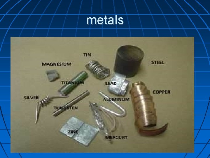 metals 