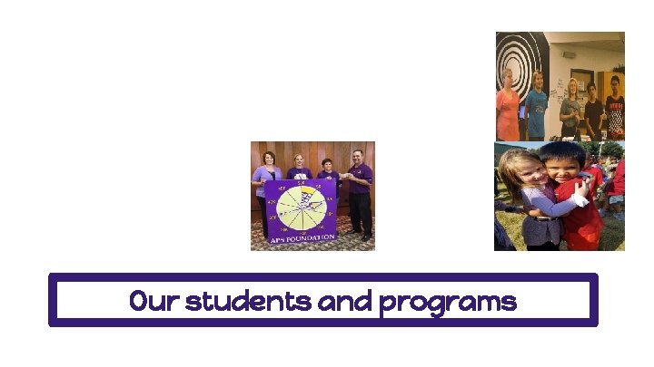 Our students and programs 