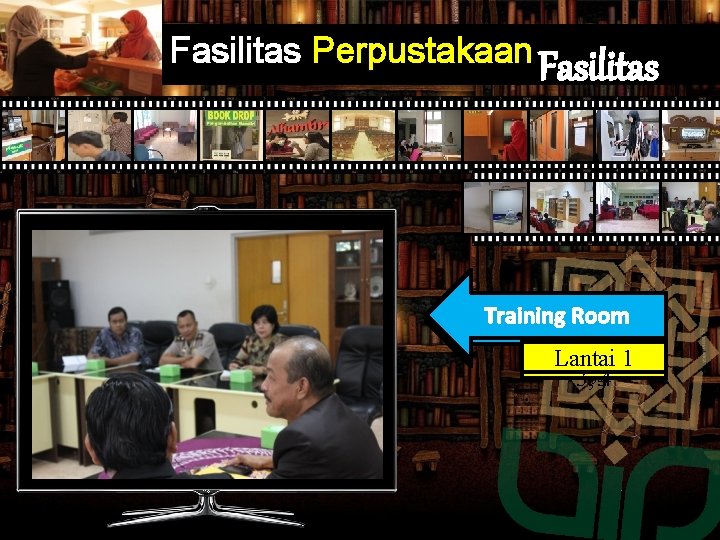 Fasilitas Perpustakaan Fasilitas Theatrical Alhambra Training Transit Locker Book Fotokopi OPAC Drop Room Cafe Fasilitas Perpustakaan Fasilitas Theatrical Alhambra Training Transit Locker Book Fotokopi OPAC Drop Room Cafe
