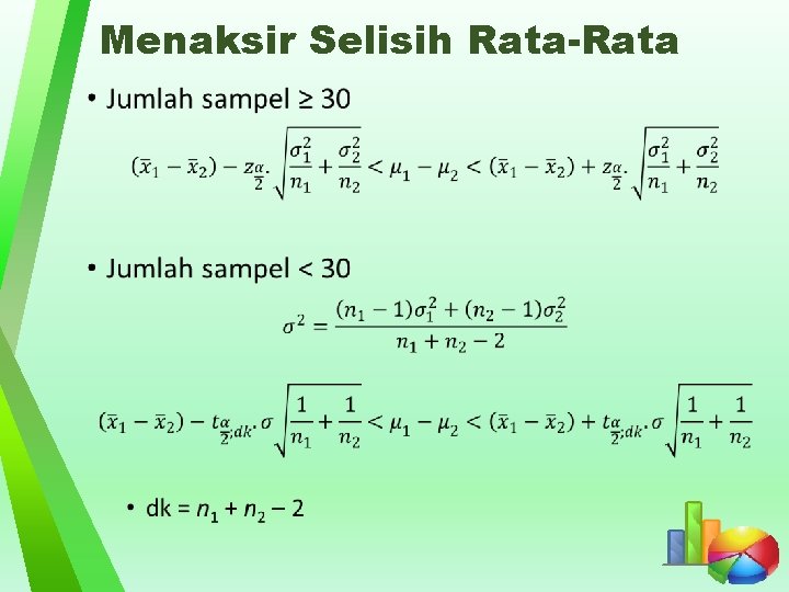 Menaksir Selisih Rata-Rata • 