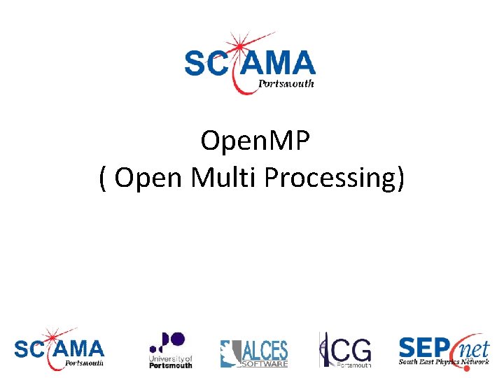 Open. MP ( Open Multi Processing) 22 