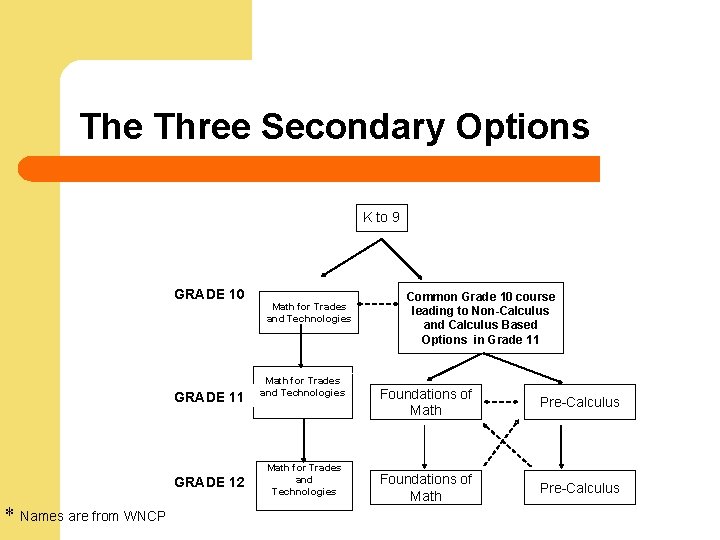 Multiple Secondary Renewal of Secondary Mathematics A Presentation and Discussion