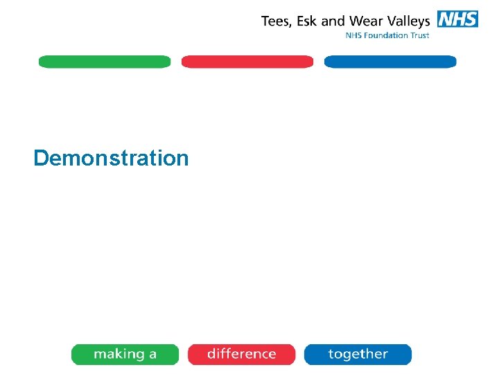 Demonstration Demonstration