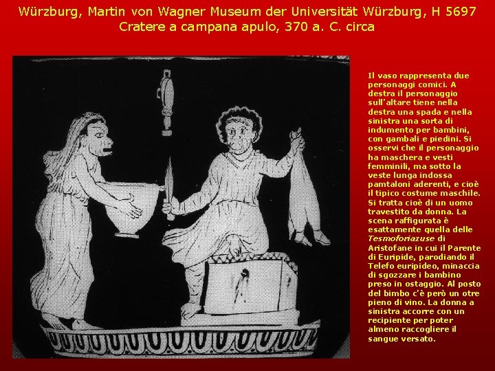 Würzburg, Martin von Wagner Museum der Universität Würzburg, H 5697 Cratere a campana apulo,