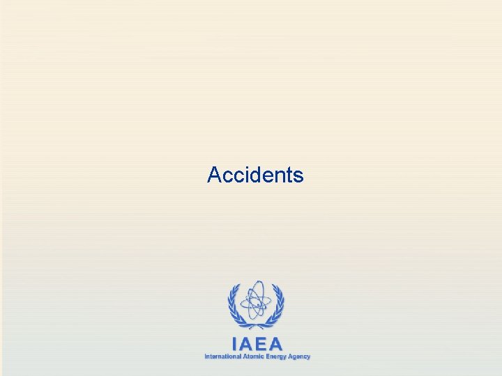 Accidents 