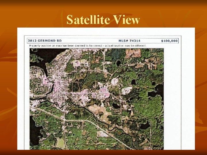 Satellite View 