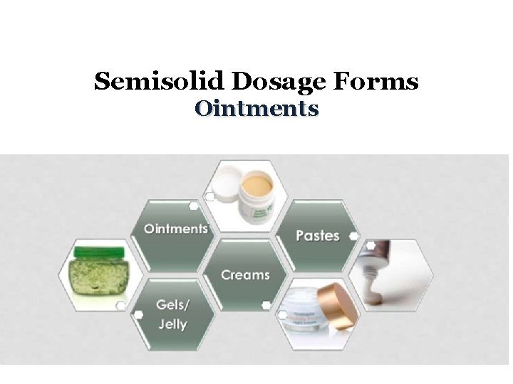 Semisolid Dosage Forms Ointments 