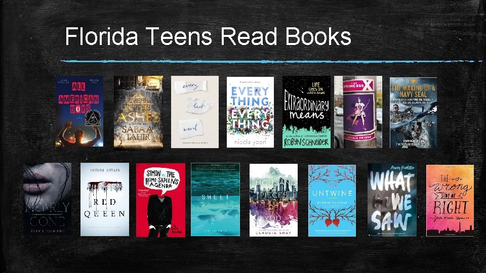 Florida Teens Read Books 
