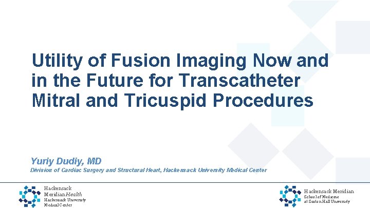 Utility of Fusion Imaging Now and in the Future for Transcatheter Mitral and Tricuspid