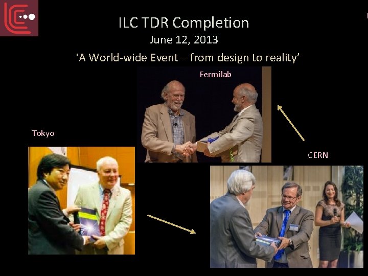 F ILC TDR Completion June 12, 2013 ‘A World-wide Event – from design to