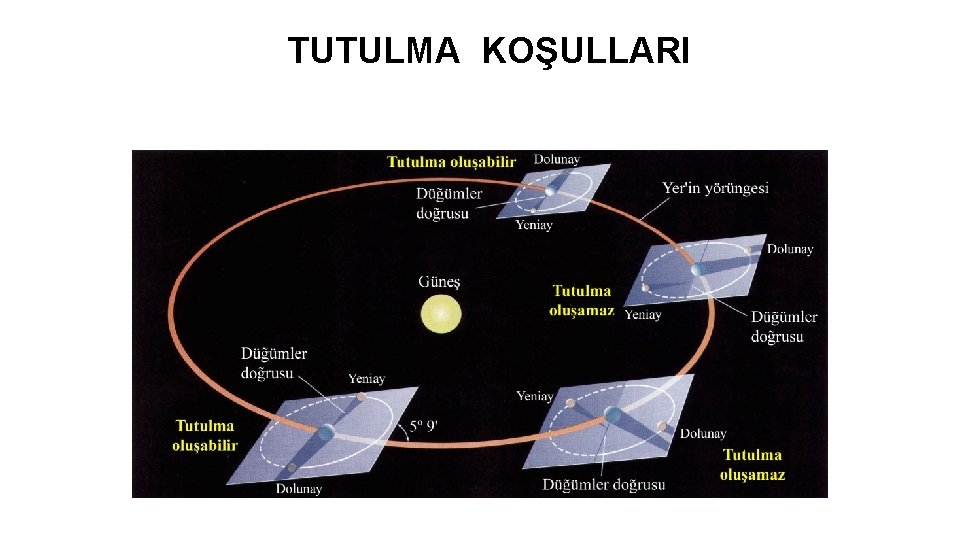 TUTULMA KOŞULLARI 