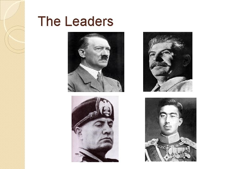 The Leaders The Leaders