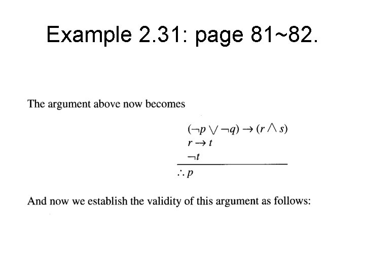 Example 2. 31: page 81~82. 