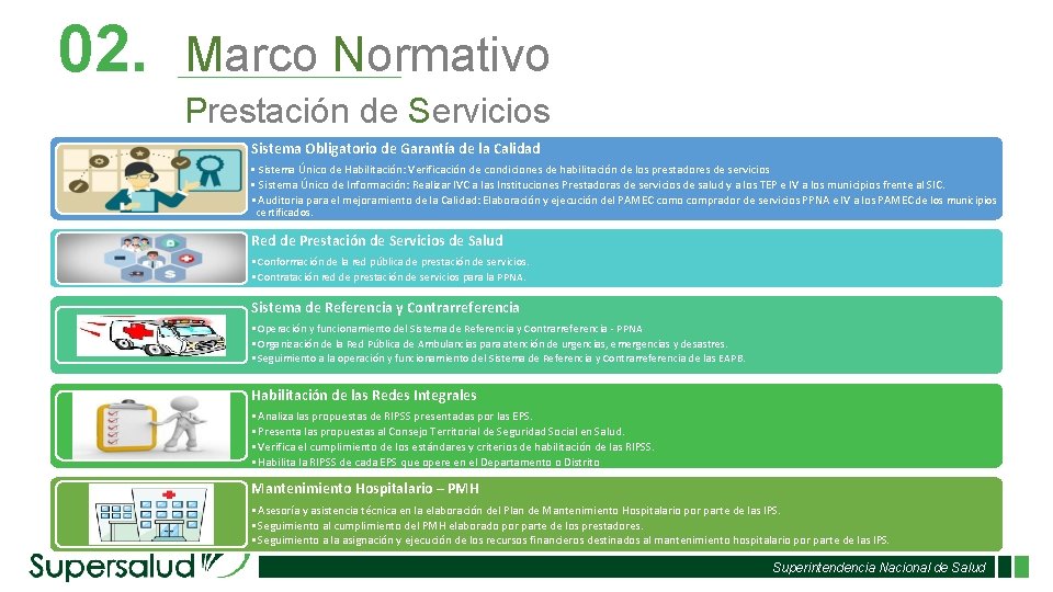 02. Marco Normativo Prestación de Servicios Sistema Obligatorio de Garantía de la Calidad •