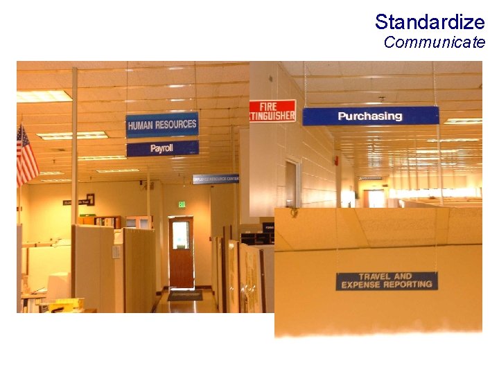 Standardize Communicate 