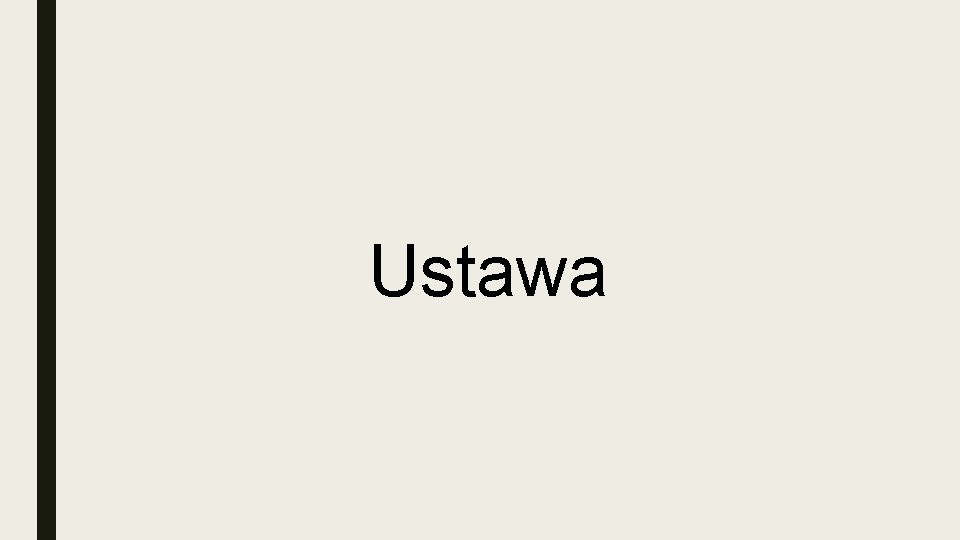 Ustawa 