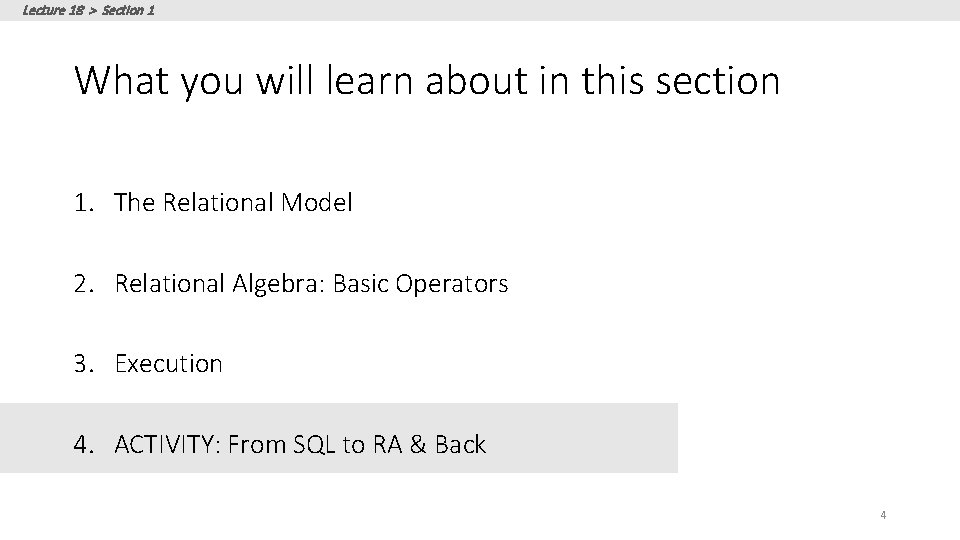 Lecture 18 > Section 1 What you will learn about in this section 1. Lecture 18 > Section 1 What you will learn about in this section 1.