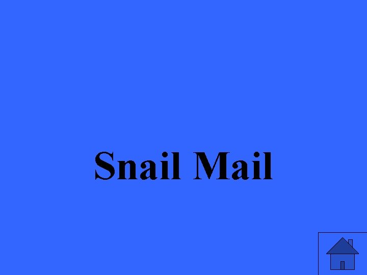 Snail Mail 