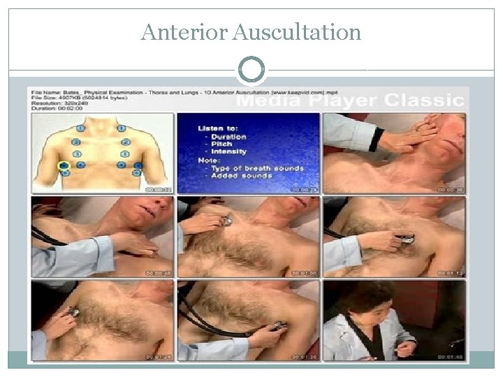 Anterior Auscultation 