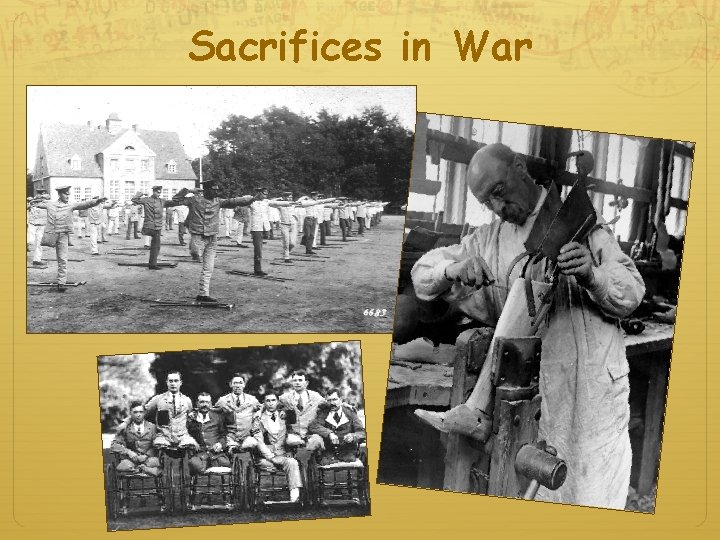 Sacrifices in War 