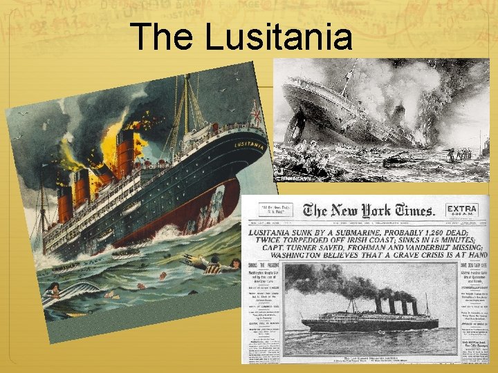 The Lusitania 