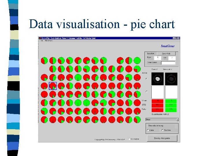 Data visualisation - pie chart 