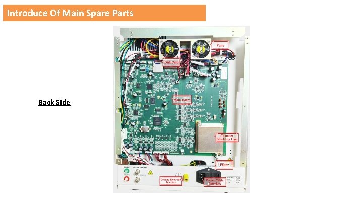 Introduce Of Main Spare Parts Back Side 