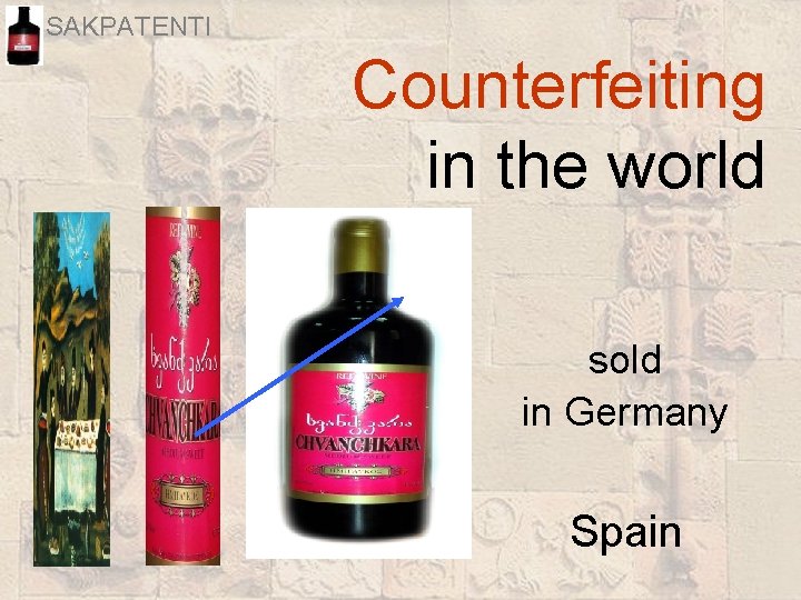 SAKPATENTI Counterfeiting in the world sold in Germany Spain 