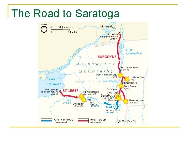 The Road to Saratoga 